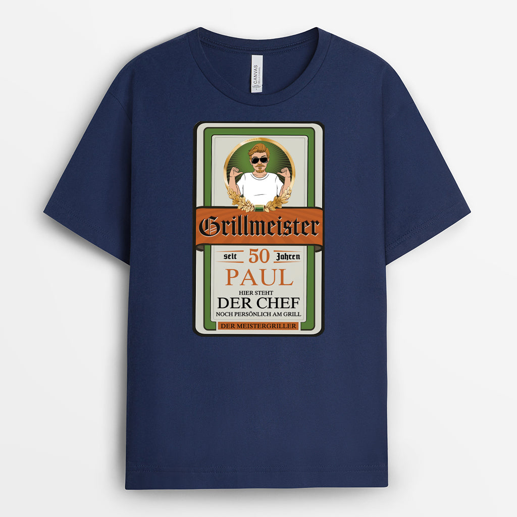 4634AGE2 der meistergriller personalisierte t shirts manner 4634AKLAB