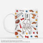 4651MGE1 3d druck effekt papa kinder bunte gegenstande personalisierte tasse papa_ 4651M5I5B