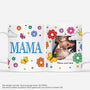 4700MGE1 3d druck effekt mama blumen personalisierte tasse mama mit foto 4700M