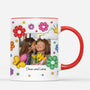 4700MGE3 3d druck effekt mama blumen personalisierte tasse mama mit foto 4700M