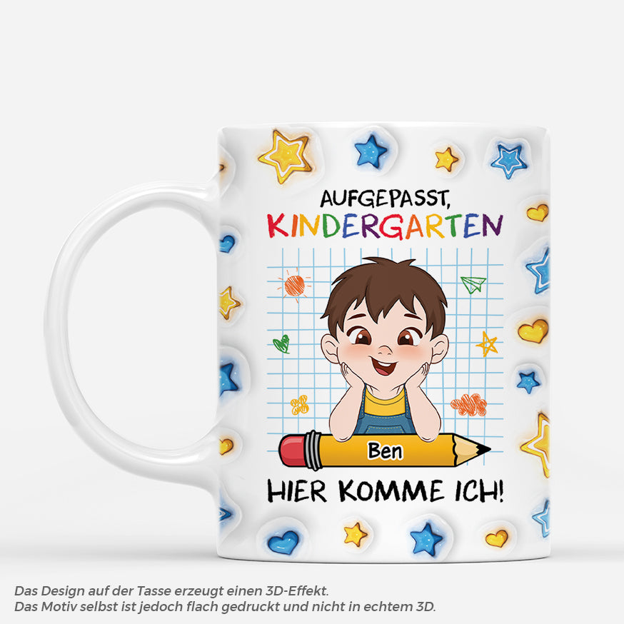 4728MGE1 3d druck effekt achtung vorschule hier komme ich personalisierte tasse fur kinder_ 4728MKL0K