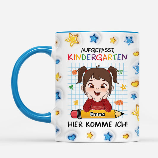 4728MGE2 3d druck effekt achtung vorschule hier komme ich personalisierte tasse fur kinder_ 4728MKL0K