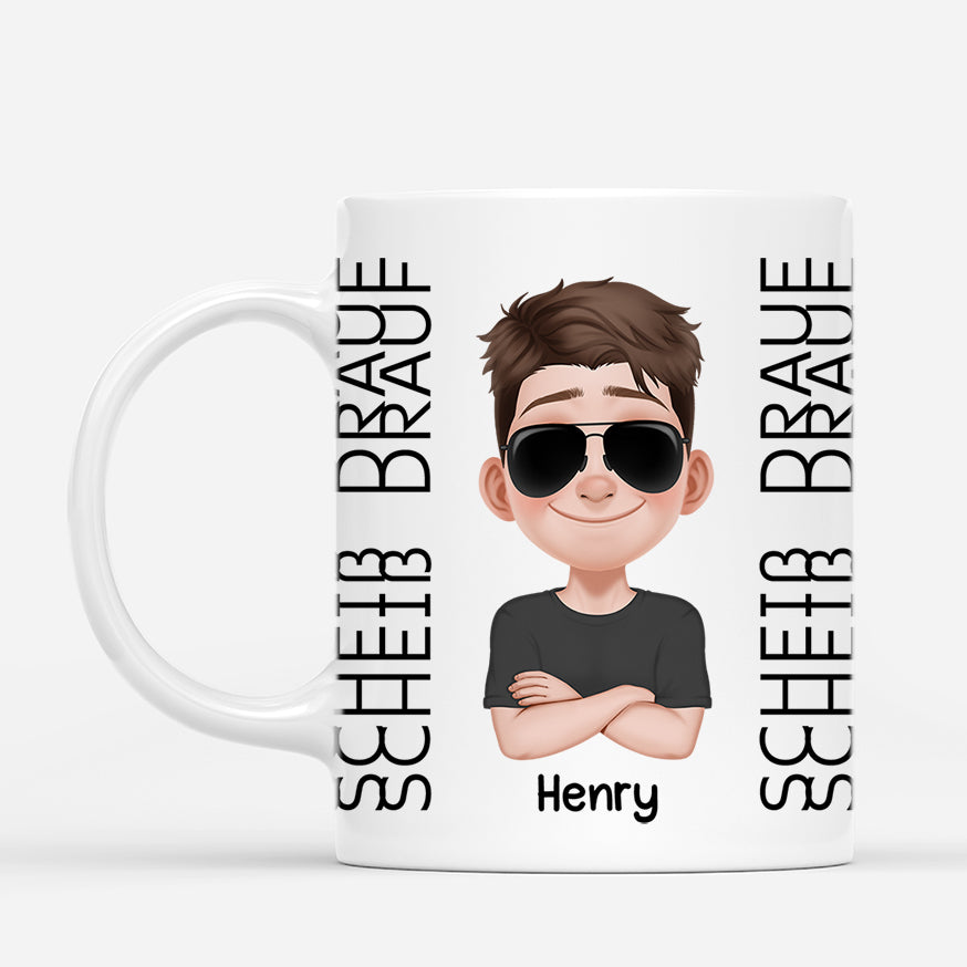 4813MGE1 scheiss drauf personalisierte tasse manner_ lustig 4813M6M5B