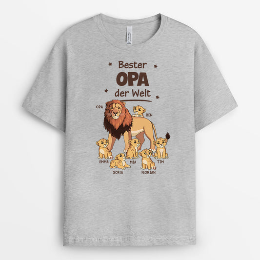 4829AGE2 bester papa der welt lowe weisses t shirt papa personalisiert_ 4829A5L8B