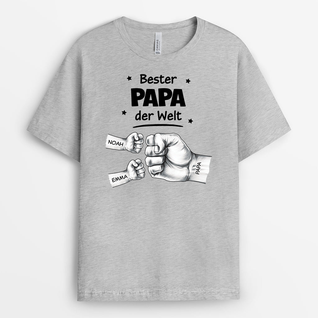 4903AGE1 bester papa der welt basic t shirt papa personalisiert_ 4903A5T7B