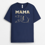 4916AGE2 papa kinder mit faust weltkarte t shirt papa personalisiert_ 4916A3I8B
