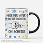 4927MGE3 3d druck effekt wie der vater so das kind werkzeug cartoon personalisierte tasse papa 4927MKT0B