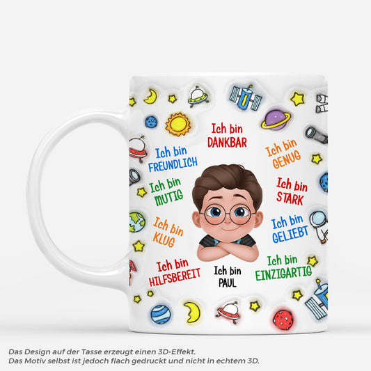 4935MGE1 3d druck effekt ich bin  personalisierte tasse fur kinder_ 4935MKLAK