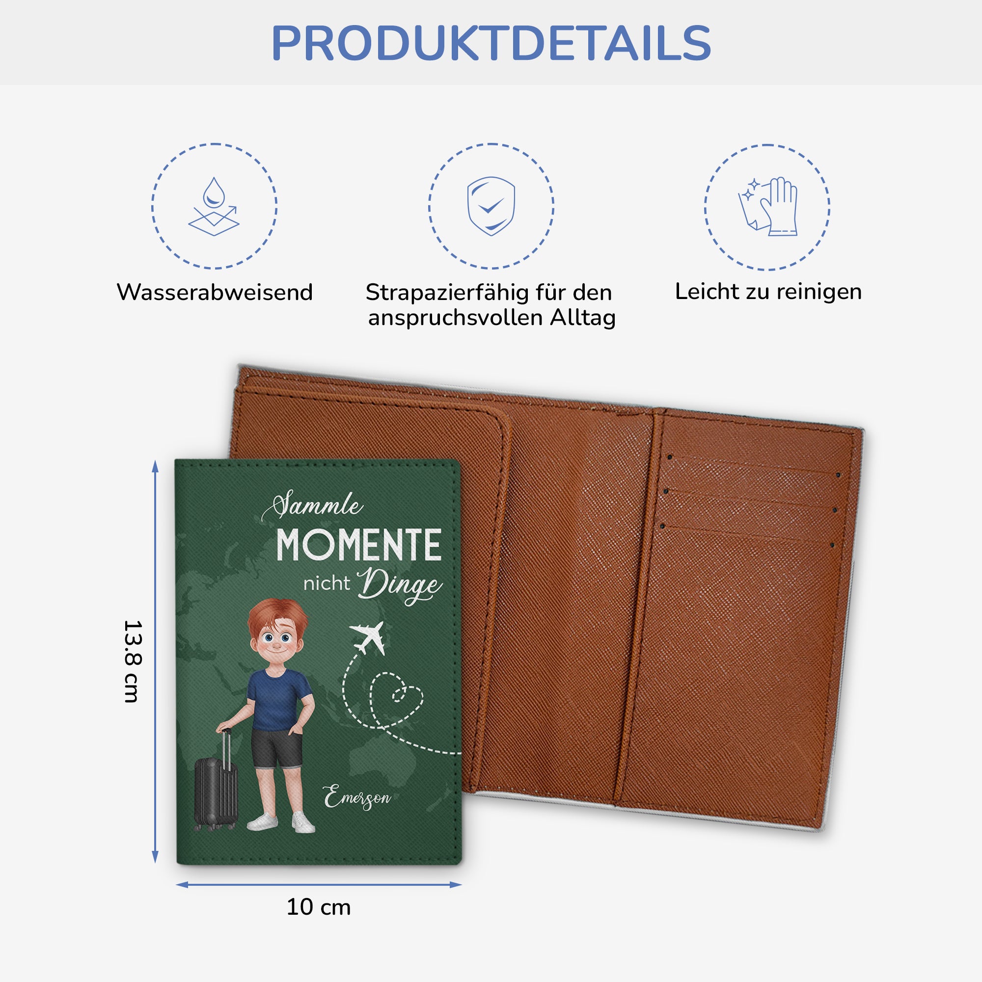 4946OGE3 sammle momente nicht dinge reisepasshulle personalisiert_ manner 4946O8MNB