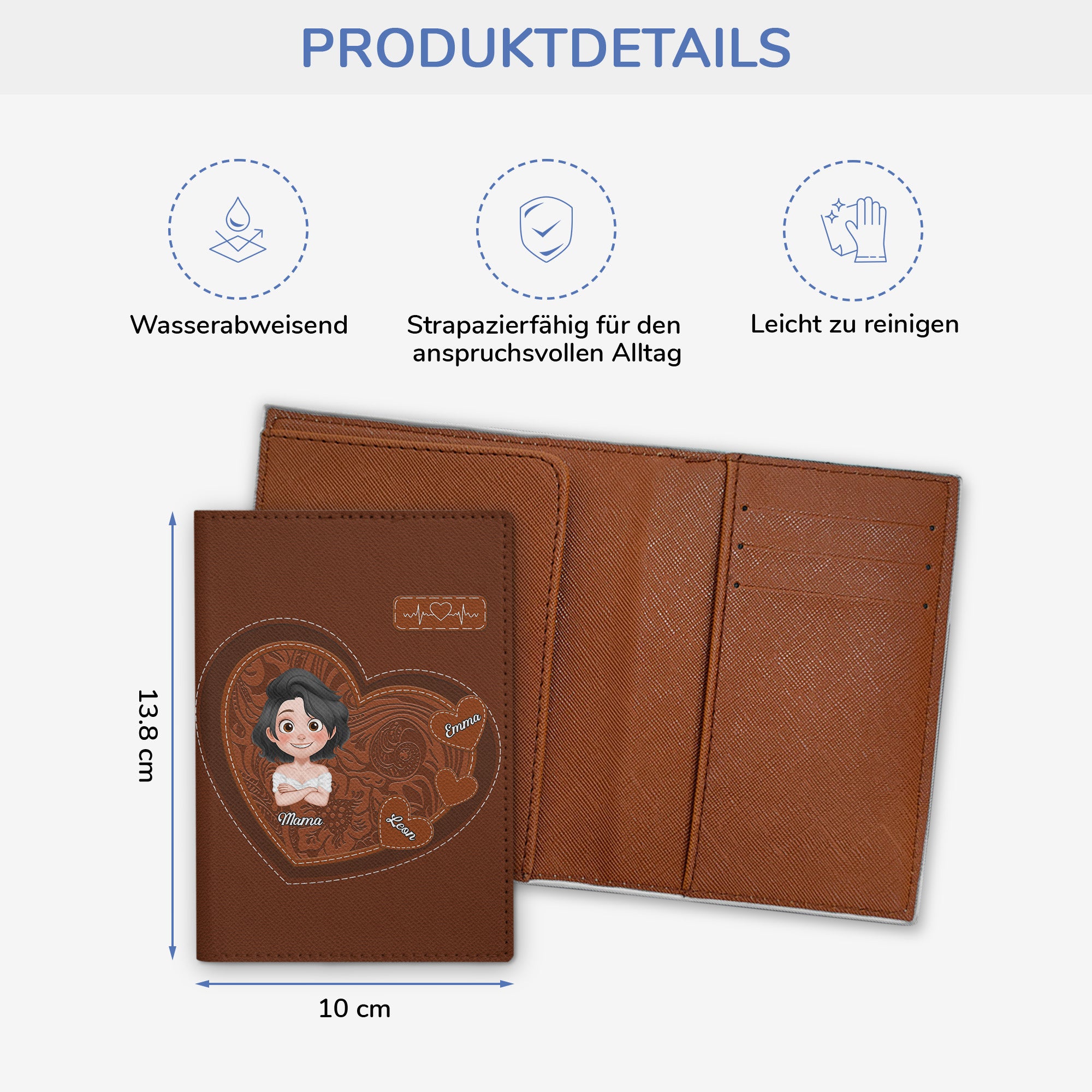 4962OGE3 mama herzen cartoon reisepasshulle personalisiert_ mama 4962O