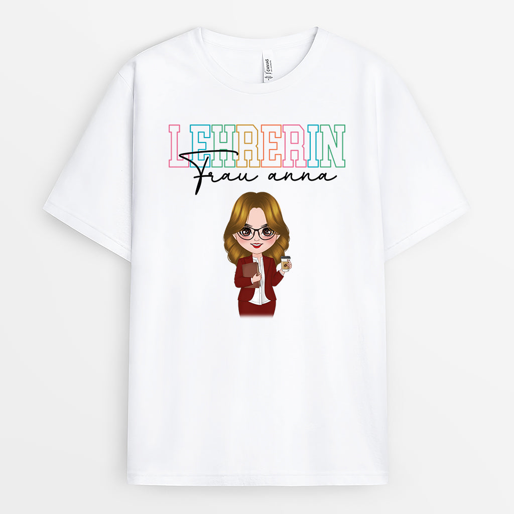4984AGE1 meine lehrerin personalisiertes lehrerin t shirt_ 4984ATM0T