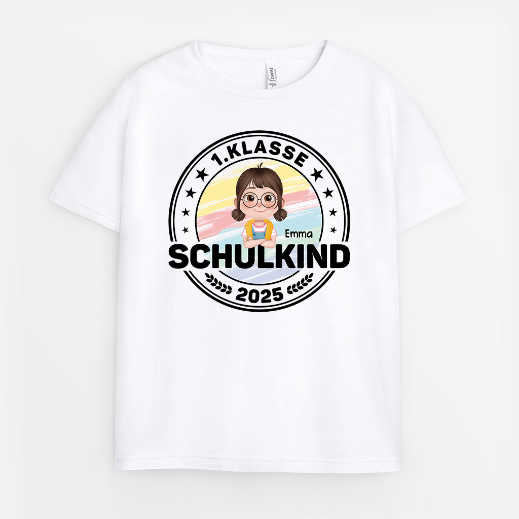 5016AGE2 schulkind t shirt einschulung personalisiert_ kinder kreis 5016A3MK