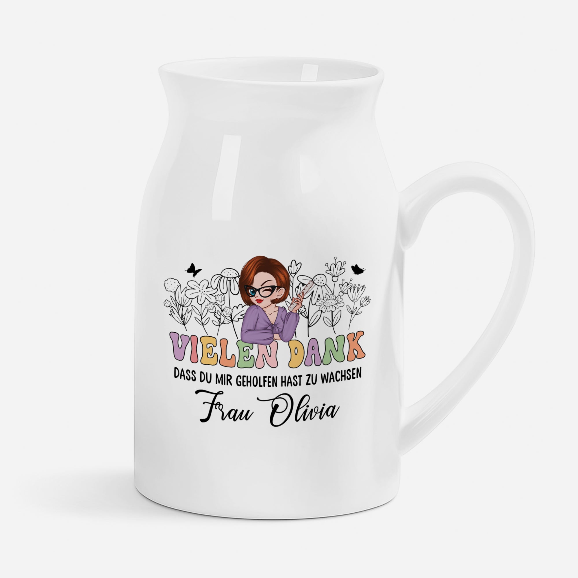 5052OGE1 vielen dank dass du mir geholfen hast zu wachsen keramik vase personalisiert_ lehrerin 5052OKTNA