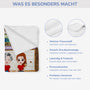 5058BGE4 an meine enkelin kuscheldecke personalisiert_ oma enkelin 5058B6YNA
