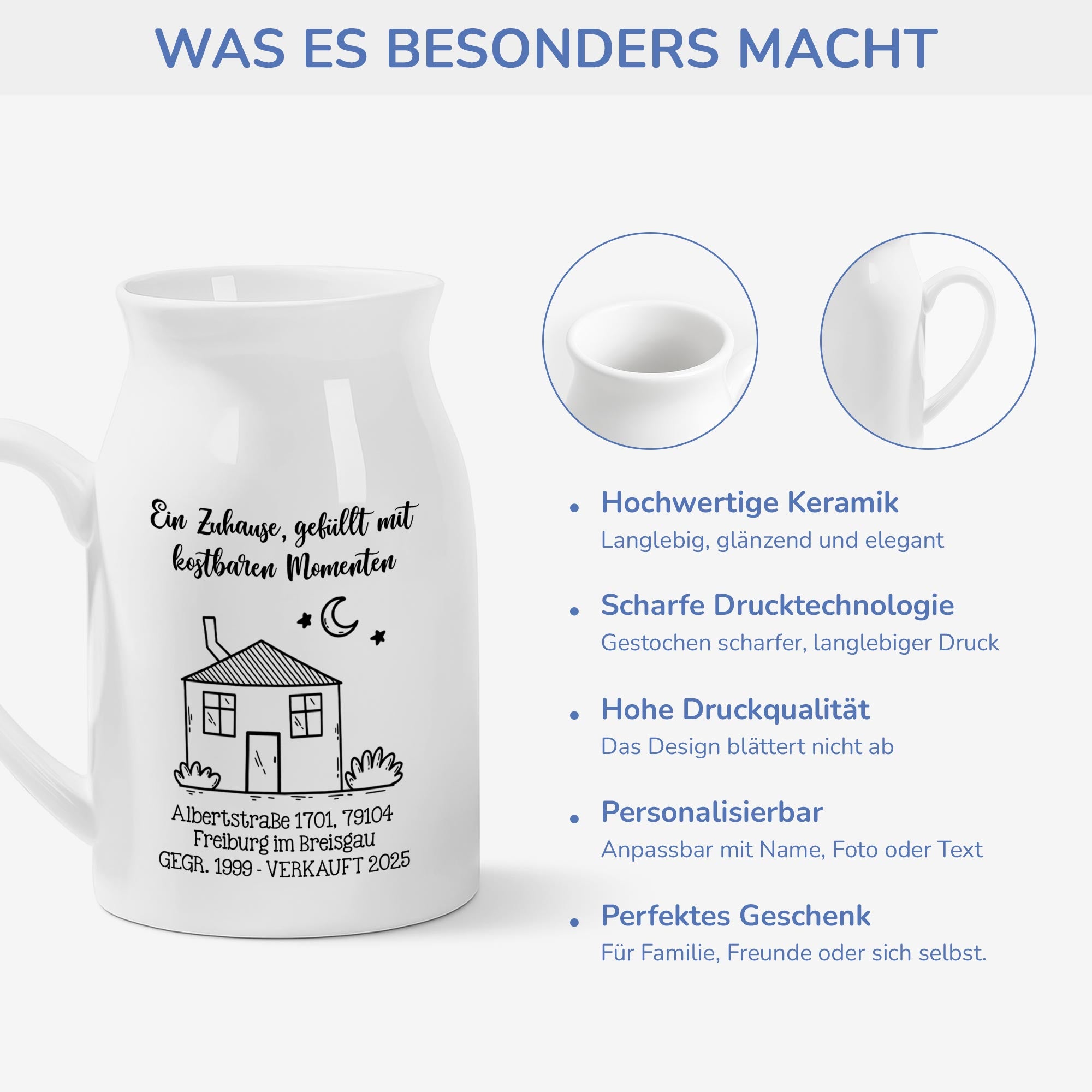 5069OGE4 ein zuhause gefullt mit kostbaren momenten keramik vase personalisiert_ familie 5069O8HAI