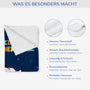 5071BGE3 offizielle nickerchen decke kuscheldecke personalisiert_ haustiere schlafen 5071B3KAD