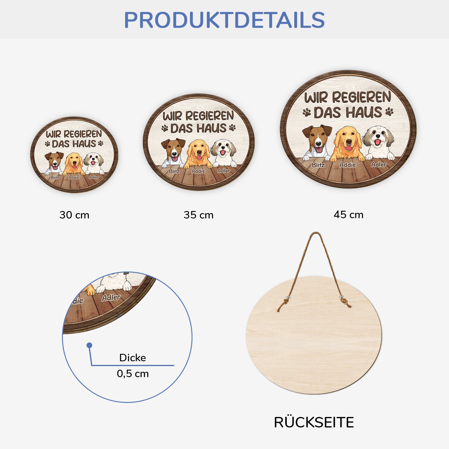 5094QGE3 wir regieren das haus holzschild personalisiert_ hunde 5094Q8ITC_318f5128 99ae 481d 97fc 63107ece6c89