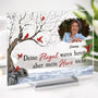 5138RGE2 erinnerungen spruche personalisierte acryl plakette mann mit foto zur erinnerung 5138RKLTB