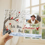 5138RGE3 erinnerungen spruche personalisierte acryl plakette mann mit foto zur erinnerung 5138RKLTB