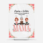 5140RGE1 oma mama erwachsene kinder personalisierte acryl plakette oma mama 5140RKMMA
