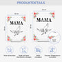 5141RGE4 die beste oma mama personalisierte acryl plakette oma mama 5141RK6MA