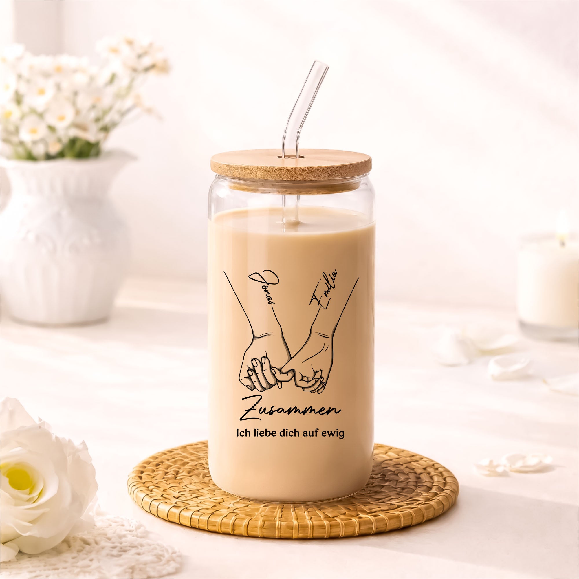 5150AGE1 vom ersten kuss bis zum letzten atemzug glas mit deckel und strohhalm personalisiert_ paar 5150attvng_2