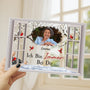 5153RGE3 erinnerungen spruche personalisierte acryl plakette frau mit foto zur erinnerung 5153RTMTA