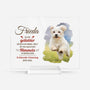 5154RGE1 erinnerungen spruche personalisierte acryl plakette hund mit foto zur erinnerung 5154RTTNC