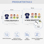 5166RGE4 papas dreamteam personalisierte acryl plakette papa sportarten 5166RTYMB