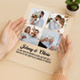 5180RGE3 schatz personalisierte acryl plakette mit fotos paar 5180R665G