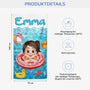 5196BGE3 kind und pool personalisiertes strandtuch_ kinder 5196B8GNK