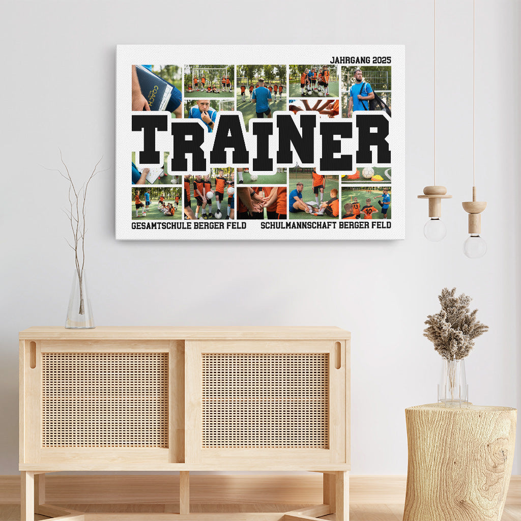 5200CGE3 sportarten foto leinwand personalisiert 5200CKUMB