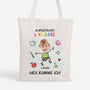 5218BGE1 pass auf hier komme ich personalisierte tragetaschen kinder_ mit gesicht zur einschulung_ 5218B3LTK