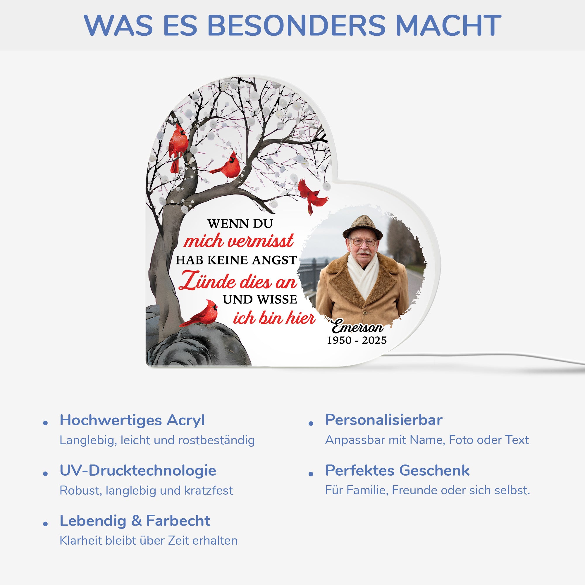 5219LGE4 zunde es an und wisse ich bin hier personalisierte lightbox_ mit foto papa zur erinnerung 5219L8TZB