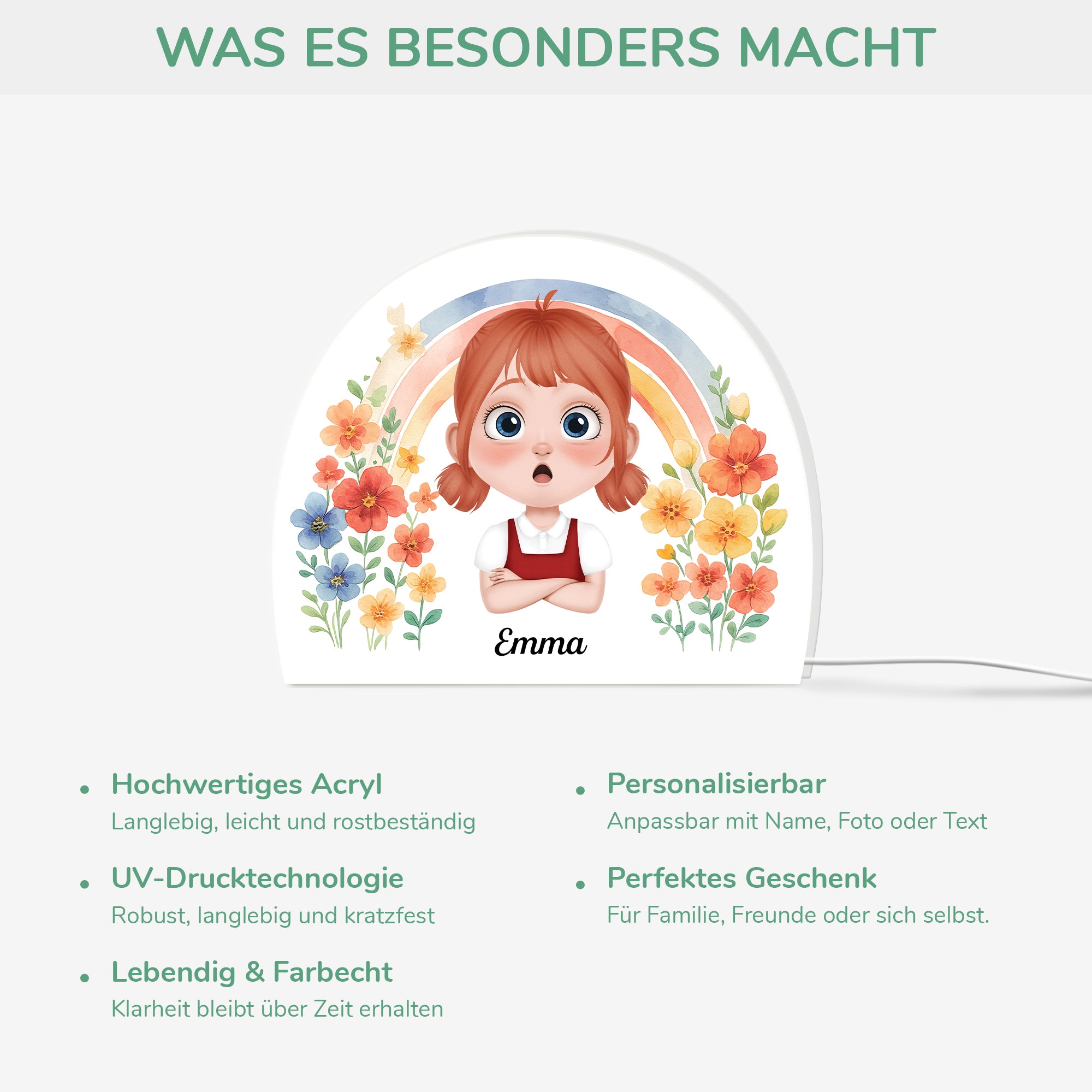 5232LGE4 kind cartoon blumen personalisierte lightbox_ kinder 5232L8PZK