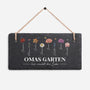 5249AGE1 omas garten blumen schiefer gartenschild personalisiert omamama 5249aetpta