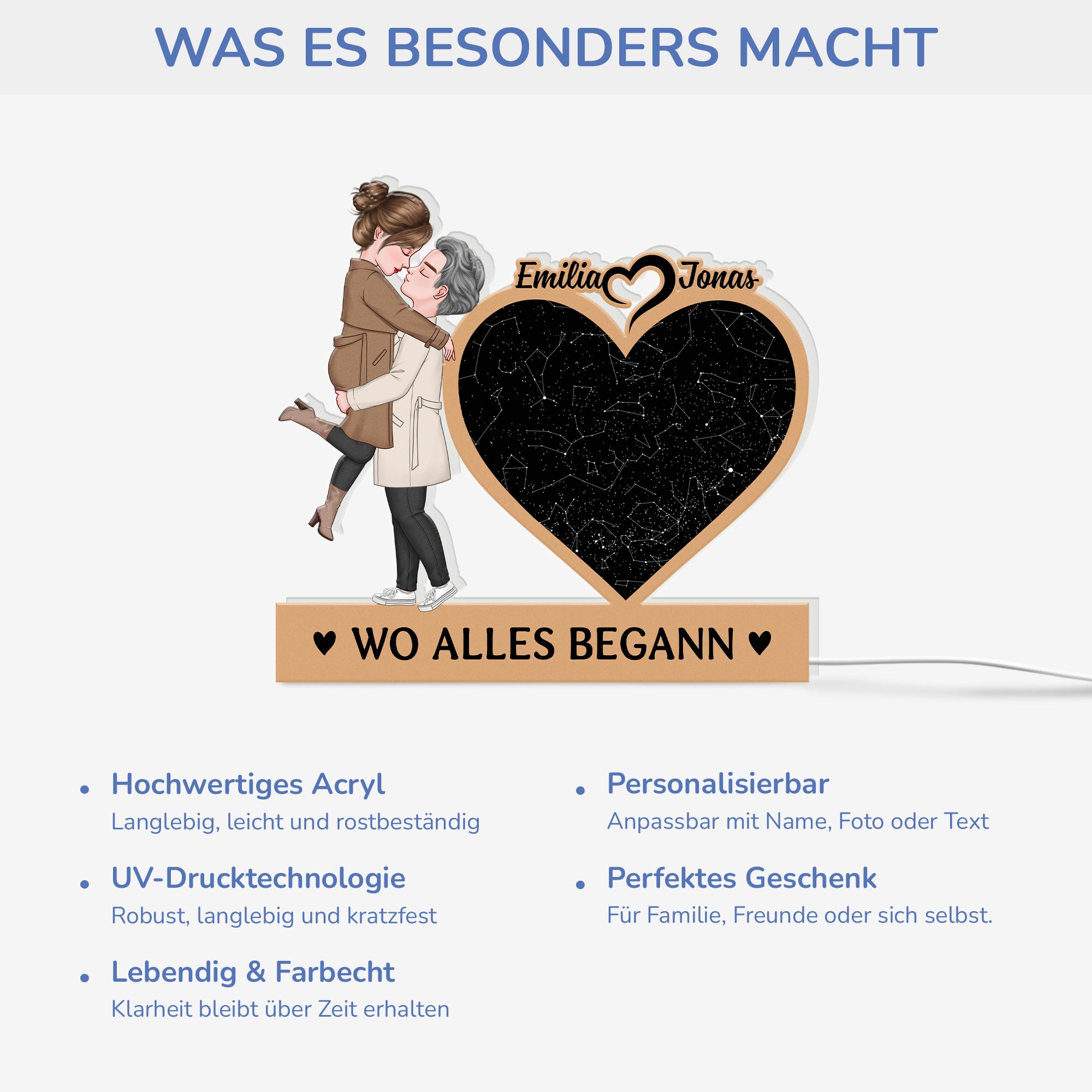5265LGE4 wo alles begann personalisierte lightbox_ paar 5265LT6NG