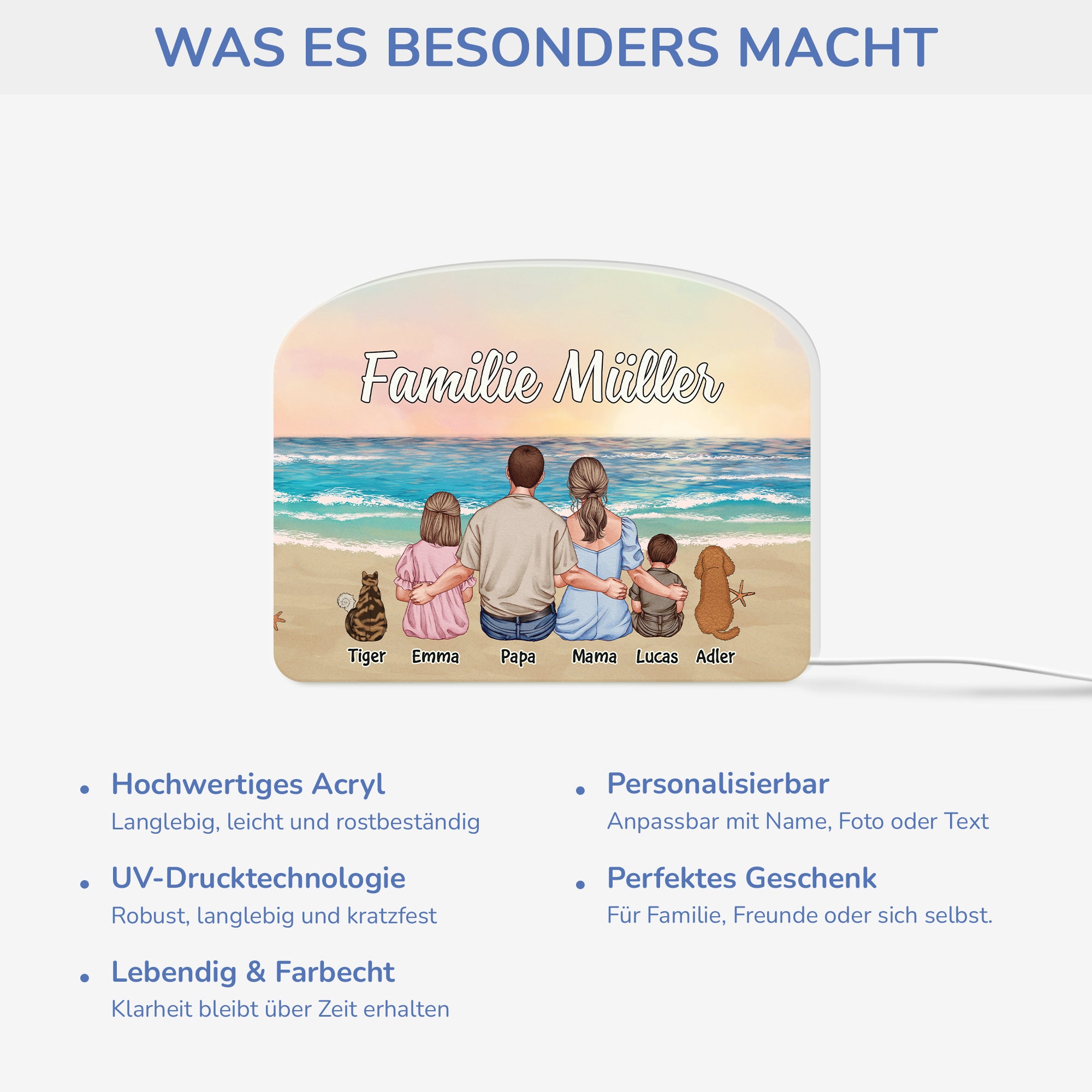 5318LGE4 die familie personalisierte lightbox_ familie 5318LKMNI