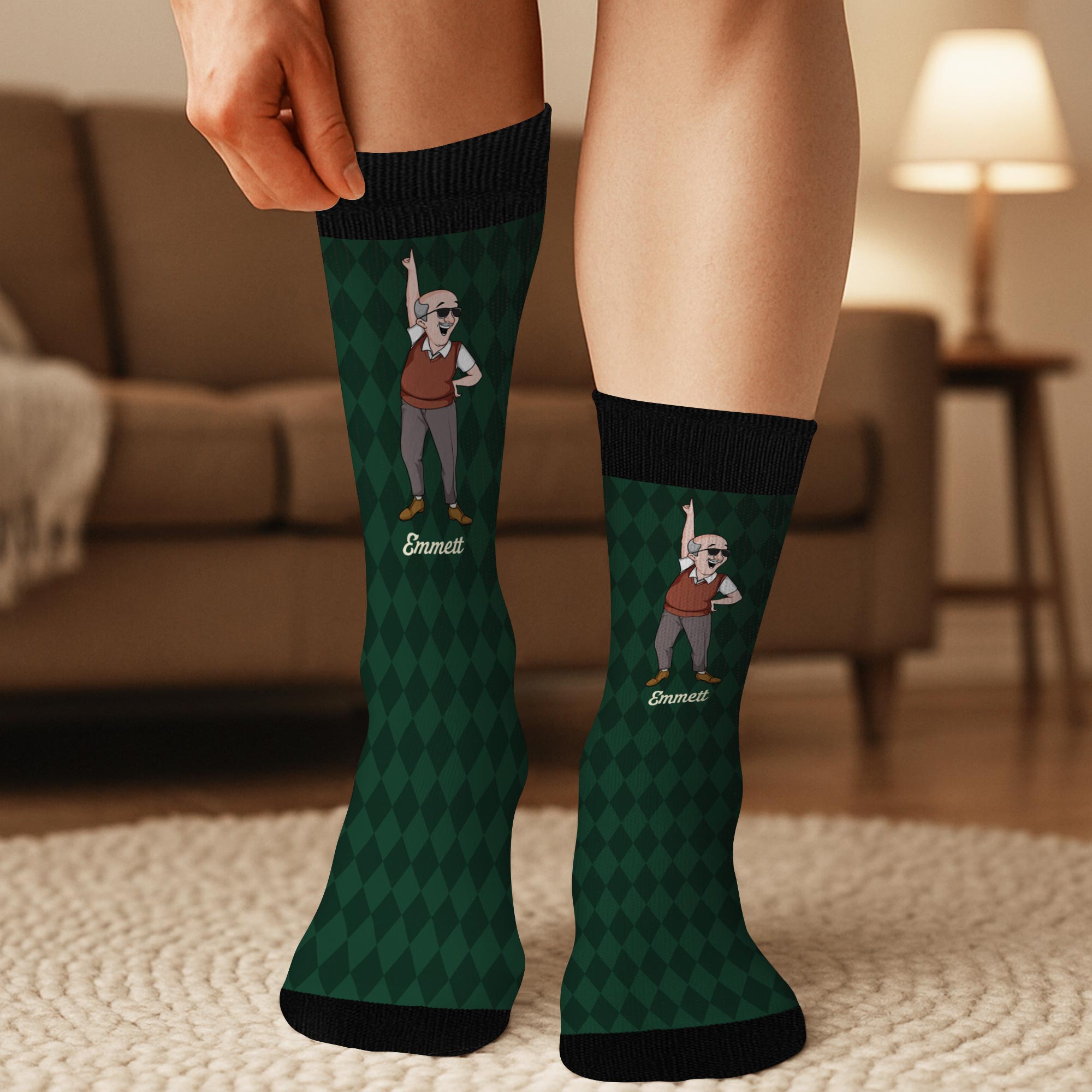 5322JGE3 ich bin nicht alt lustige socken personalisieren text_ 5322J3NAB