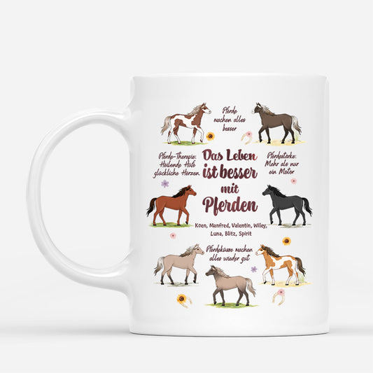 5326MGE1 das leben ist besser mit pferden tassen personalisieren name_ pferd 5326M6PZU