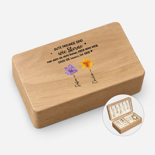 5342AGE1 gute freunde sind wie sterne schmuckk_stchen personalisiert holz beste freundin 5342ajcv0f