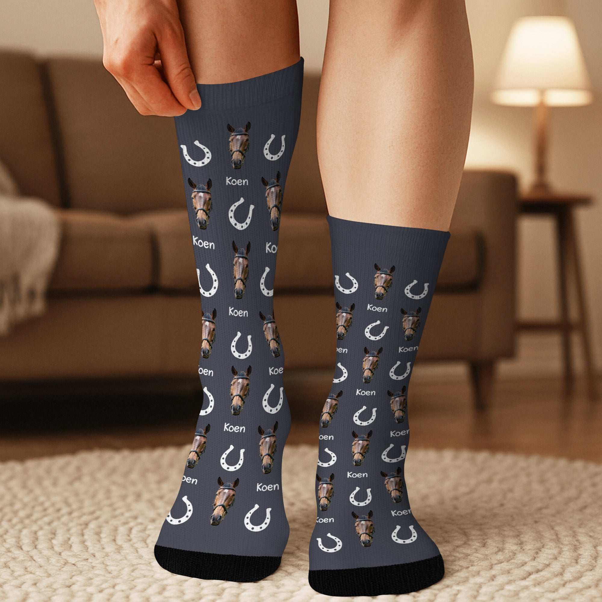 5344JGE3 pferd mit gesicht personalisierte socken foto_ 5344J8LTU_fe93a57b 8107 4db1 b00e 7427614d658b