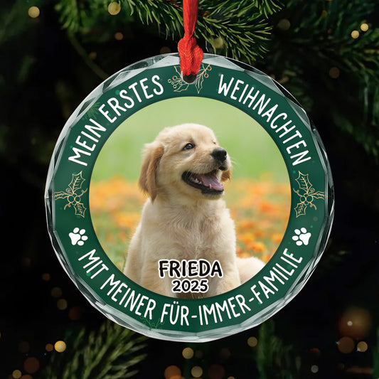 5353OGE1 mein erstes weihnachten personalisierter weihnachtsschmuck_ aus glas hunde mit foto 5353OTGMC_14a2efee 9aed 4377 a671 3c24c5dd2e63