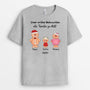 5354AGE2 unser erstes weihnachten lebkuchenmann t shirt familie personalisieren 5354ATTZI