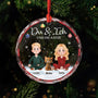 5360OGE1 du ich und die katzen personalisierter weihnachtsschmuck_ aus glas fur paar katzen 5360OKYZD