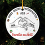 5383OGE1 3d druck effekt unser erstes weihnachten als familie personalisierter weihnachtsschmuck_ aus keramik familie 5383O