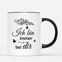 5399MGE3 obwohl du mich nicht sehen kannst bin ich immer bei dir mama papa tasse personalisieren zur erinnerung 5399M8LNB