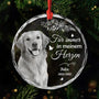 5399OGE1 fur immer in meinem herzen glas weihnachtsschmuck personalisiert_ foto hund katze zur erinnerung 5399O8LNC
