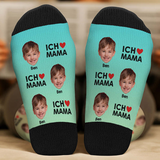 5402JGE2 ich liebe dich personalisierte socken foto_ papa mit gesicht 5402J3XZB