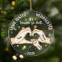 5403OGE1 unser erstes weihnachten als familie personalisierter christbaumschmuck familie acryl 5403okvqi